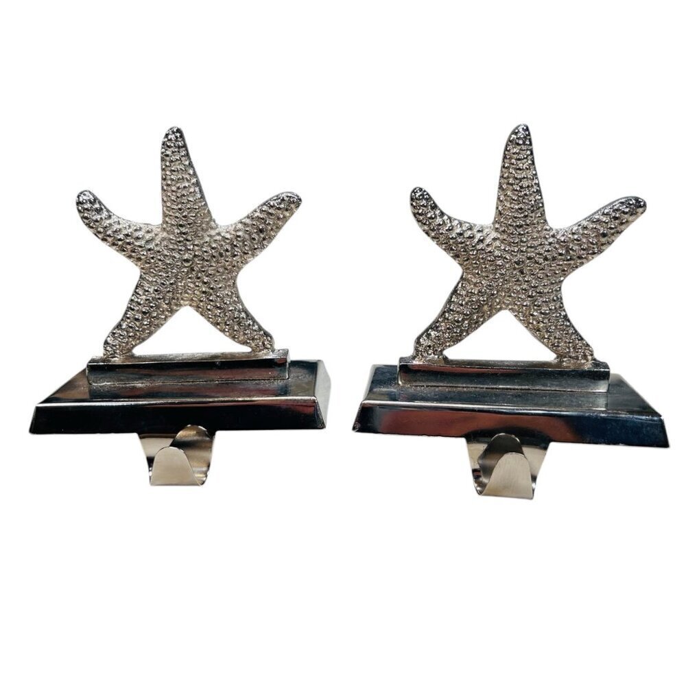 Starfish Stocking Holder Hanger Coastal Christmas Holiday Beach